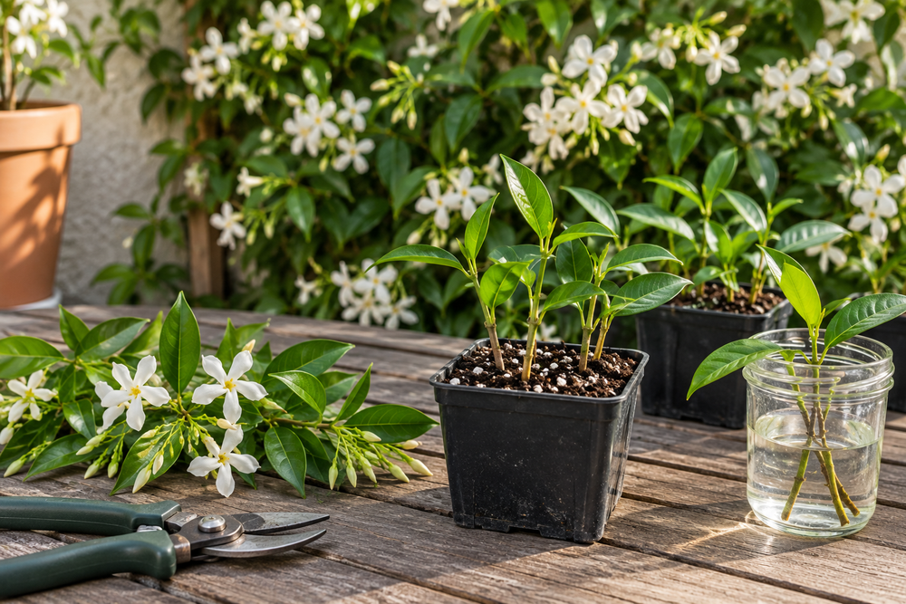 Bouture du jasmin étoilé : la méthode la plus simple, étape par étape