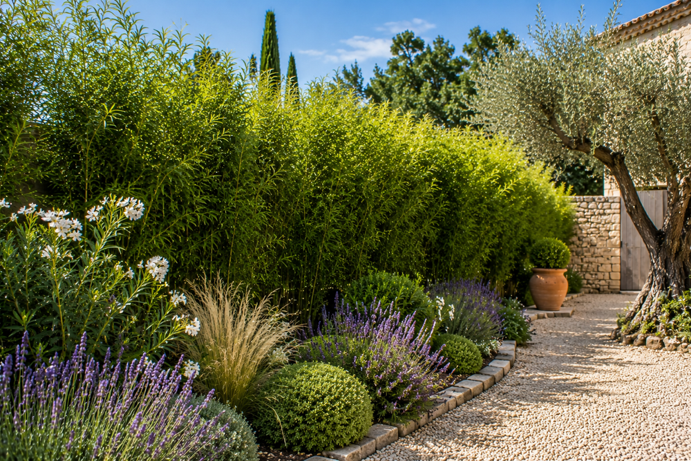 Quelle haie persistante choisir pour un jardin en Provence ?