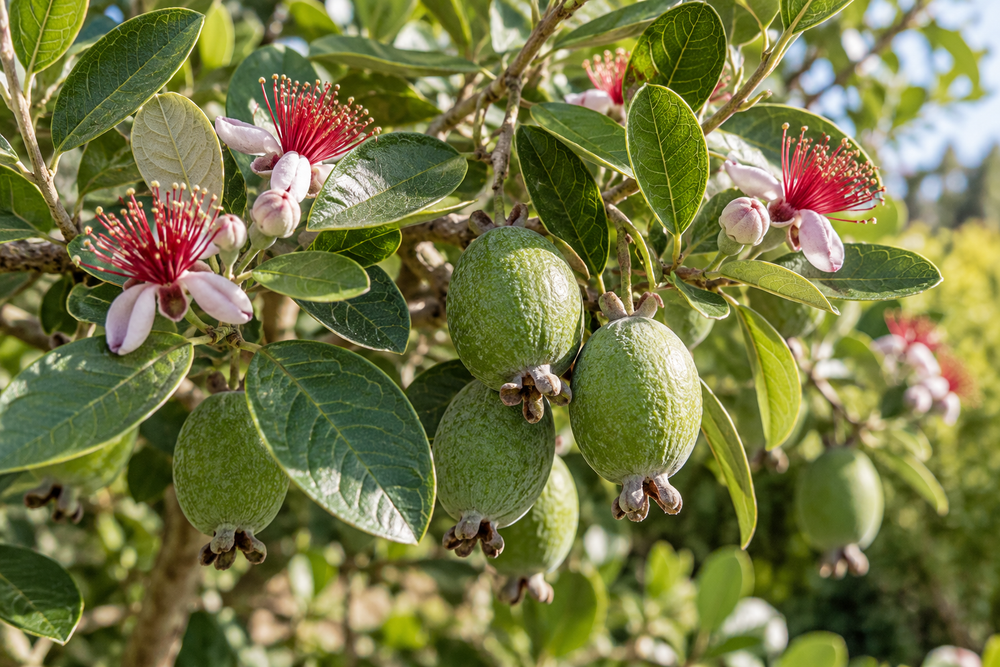 Fruit du feijoa : goût, maturité, récolte et consommation