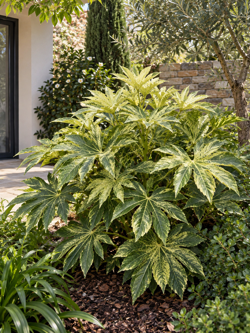 Fatsia Japonica 'Spider's Web'