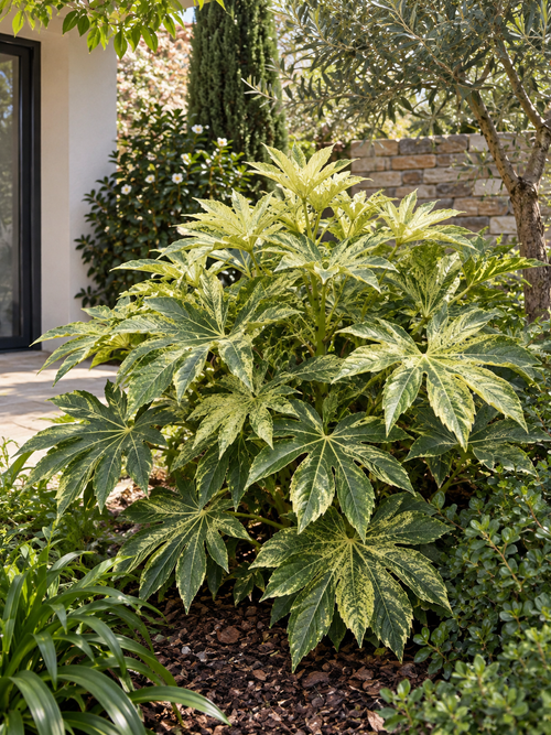Fatsia Japonica 'Spider's Web'