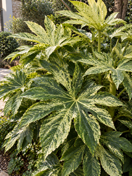 Fatsia Japonica 'Spider's Web'