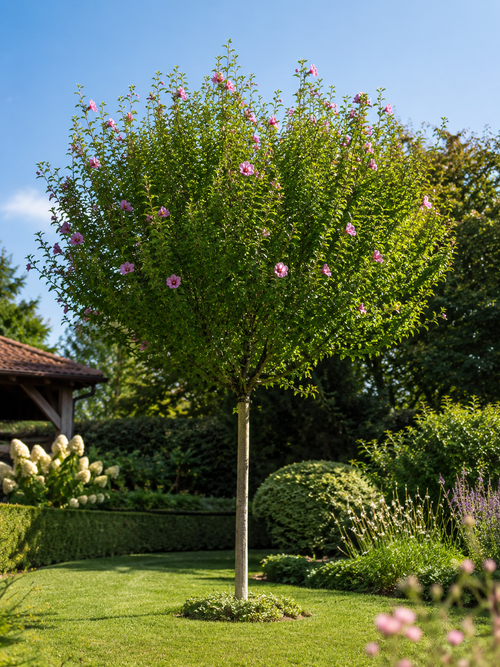 Hibiscus en tige (Hibiscus syriacus)