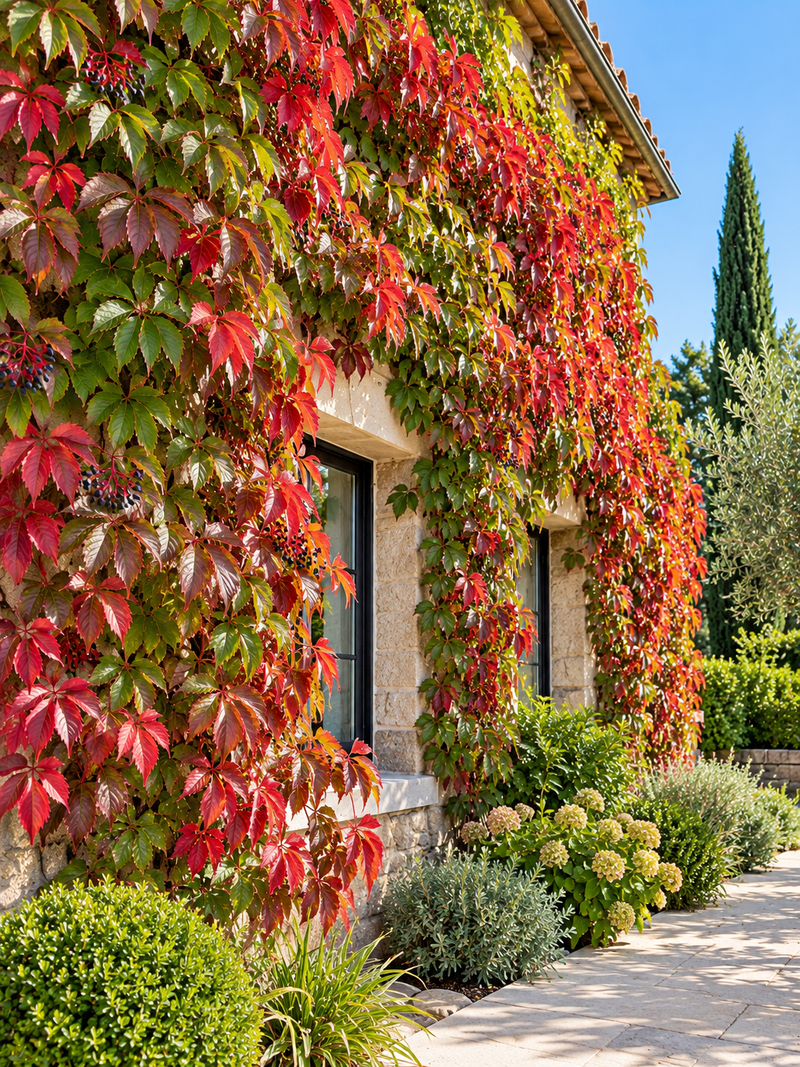 Vigne vierge (Parthenocissus quinquefolia)