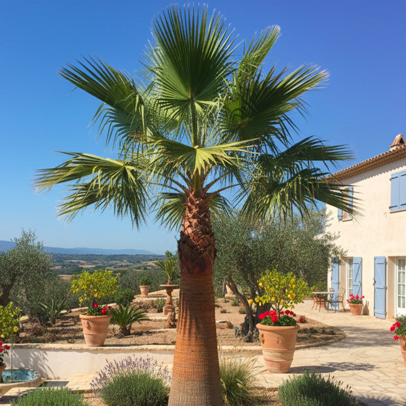 Washingtonia “tronc rasé”