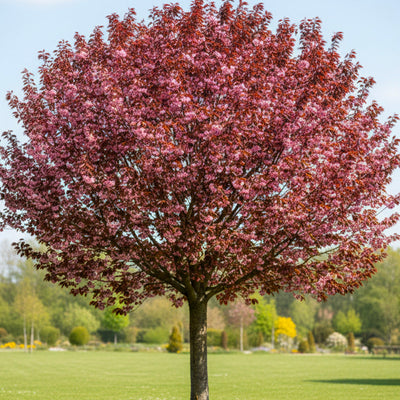 Cerisier du Japon (Prunus serrulata Royal Burgundy)