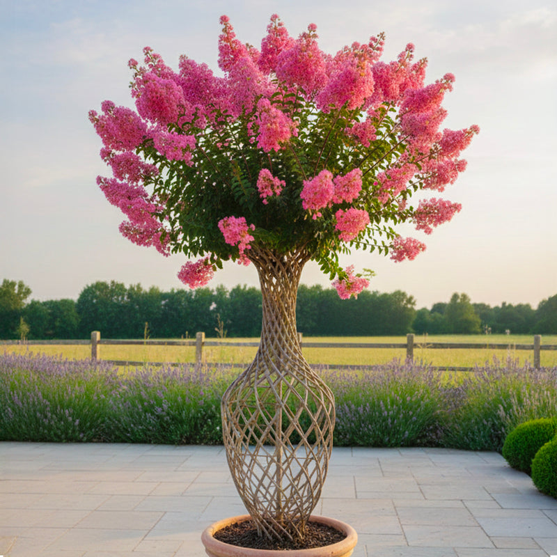 Lilas des indes tressé (Lagerstroemia)