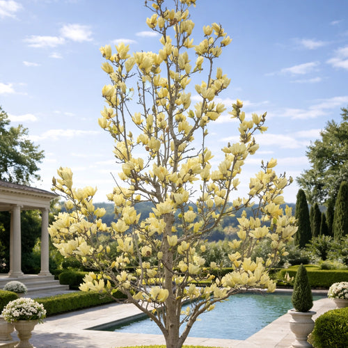 Magnolia Yellow River en touffe
