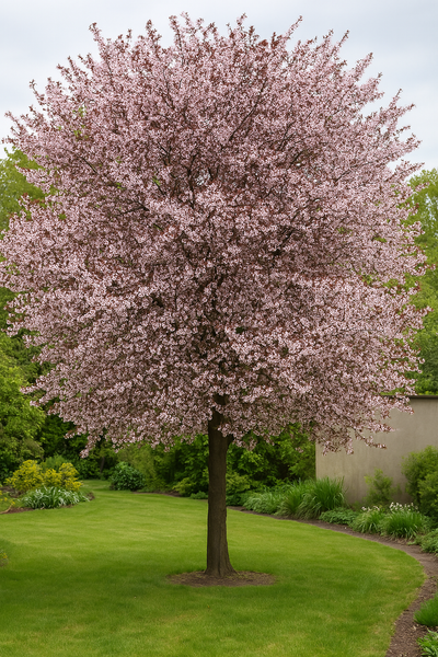 Cerisier Japonais à Fleurs en touffe (Prunus Pissardii)