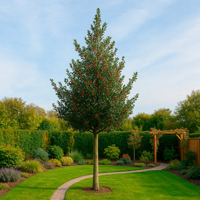 Houx à feuilles de châtaignier